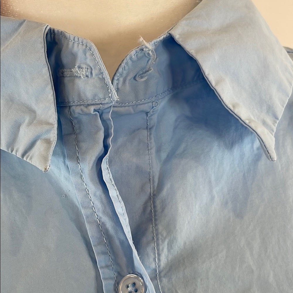 English Factory Classic Collared Shirt Dress, L - Picture 12 of 12